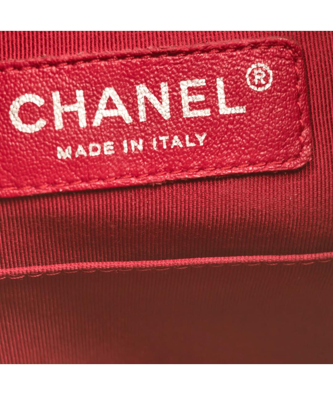 CHANEL Синий кожаный рюкзак, фото 3