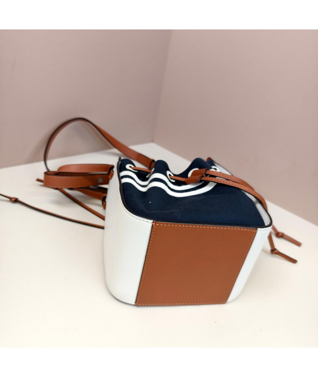 LOEWE Черная кожаная сумка через плечо, фото 9