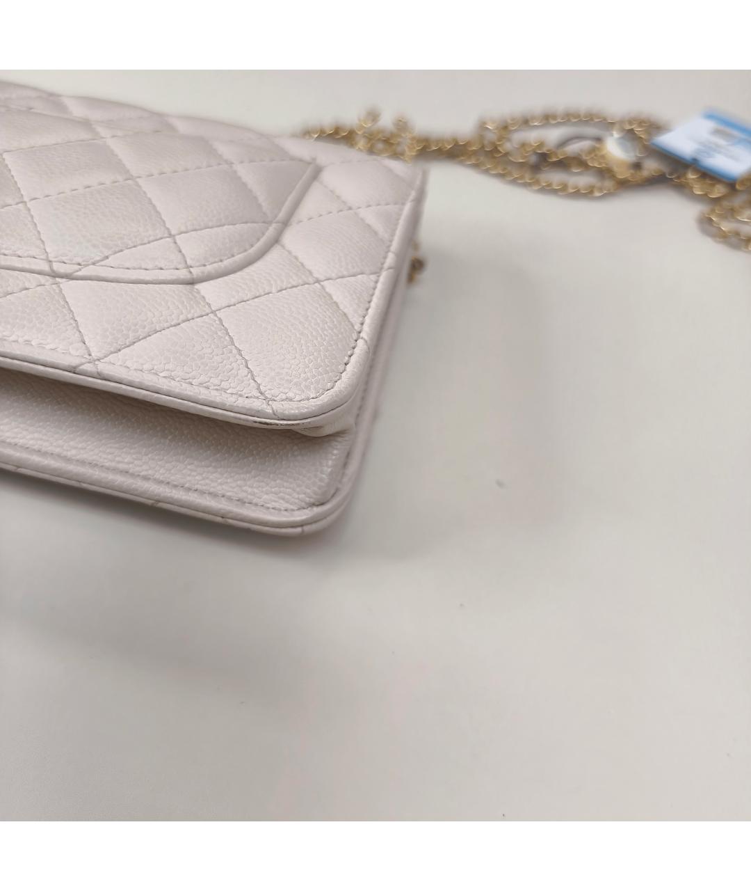 CHANEL Розовая кожаная сумка через плечо, фото 2