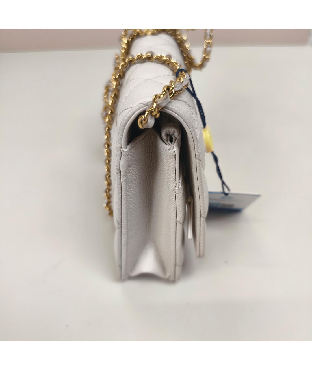 CHANEL Розовая кожаная сумка через плечо, фото 6