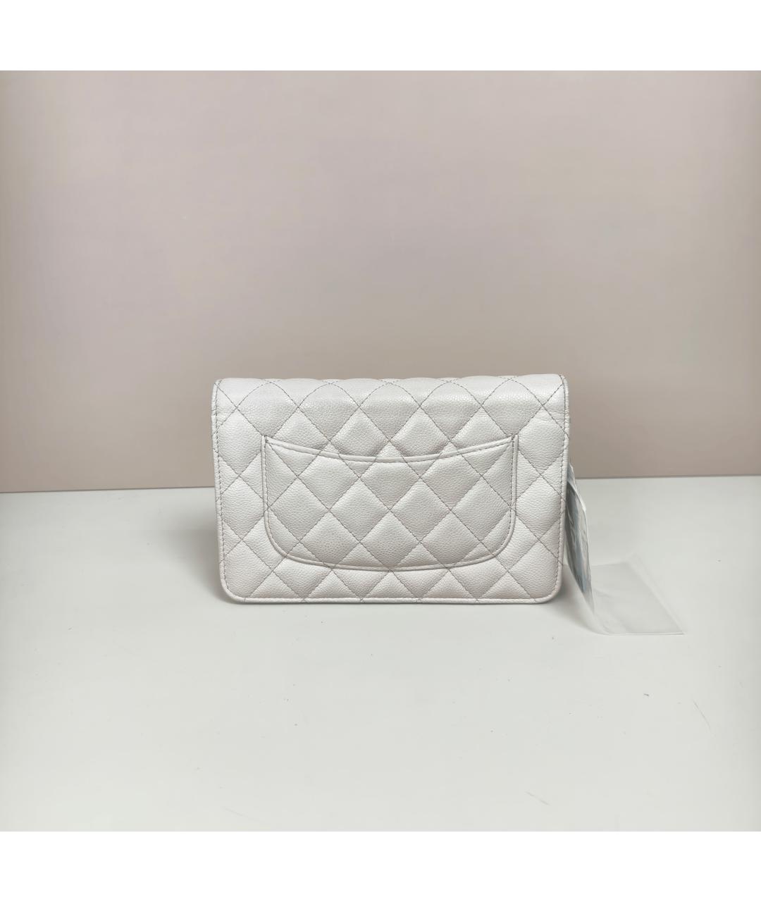 CHANEL Розовая кожаная сумка через плечо, фото 8