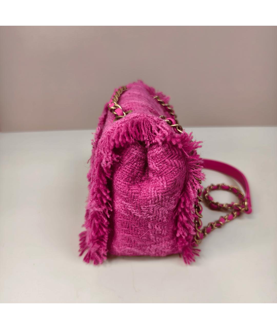 CHANEL Розовая сумка через плечо, фото 5