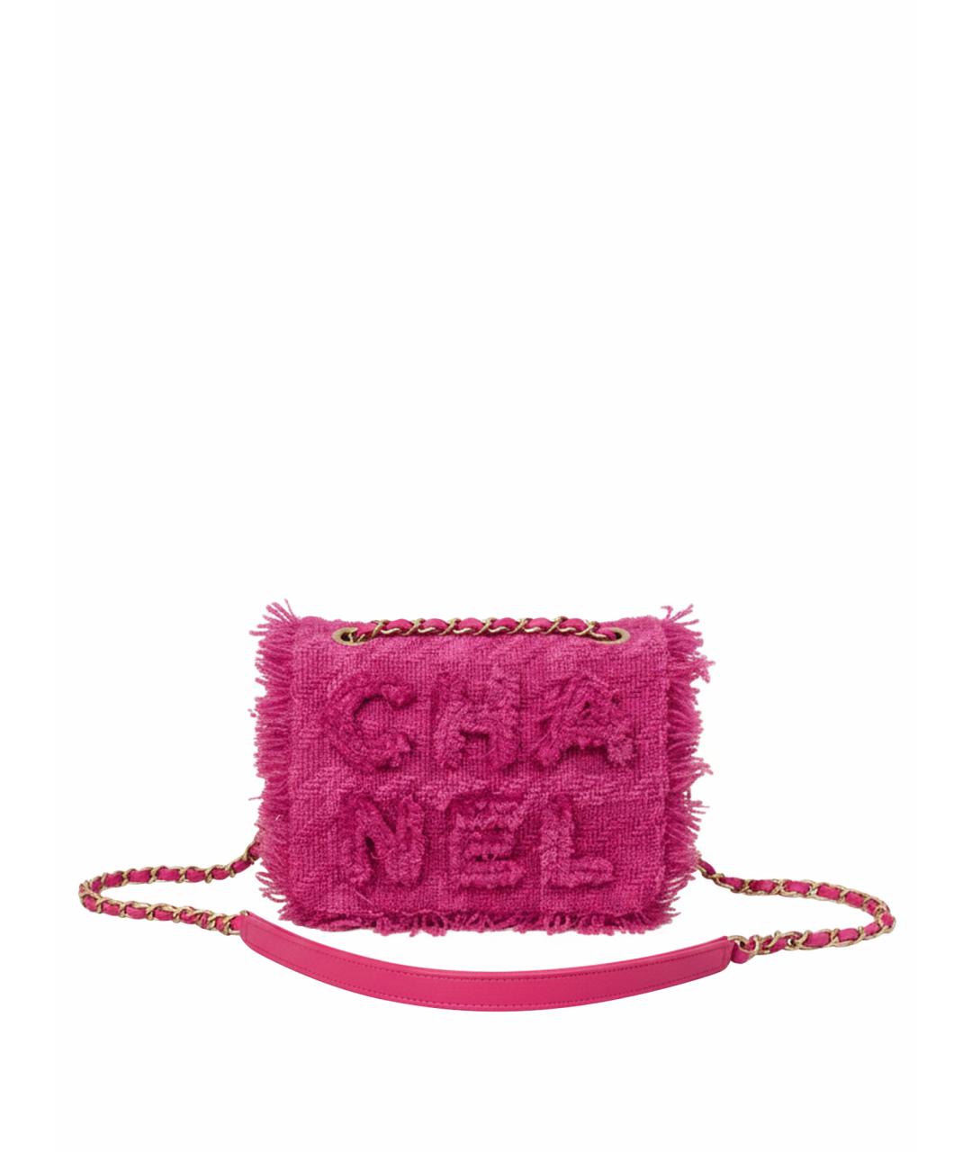 CHANEL Розовая сумка через плечо, фото 1