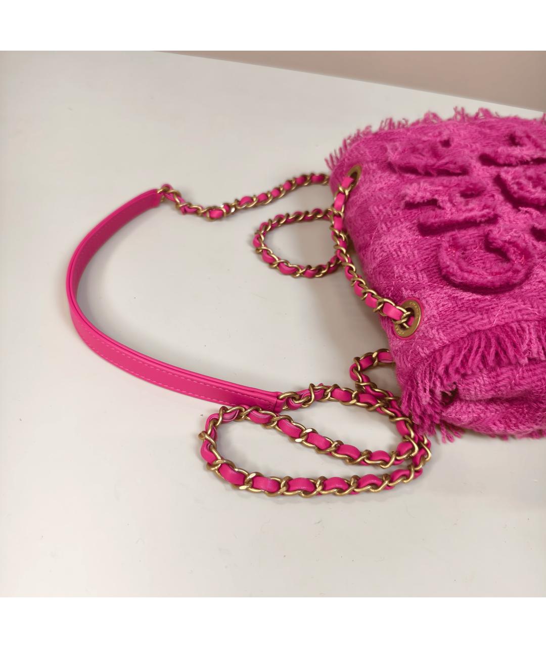 CHANEL Розовая сумка через плечо, фото 2