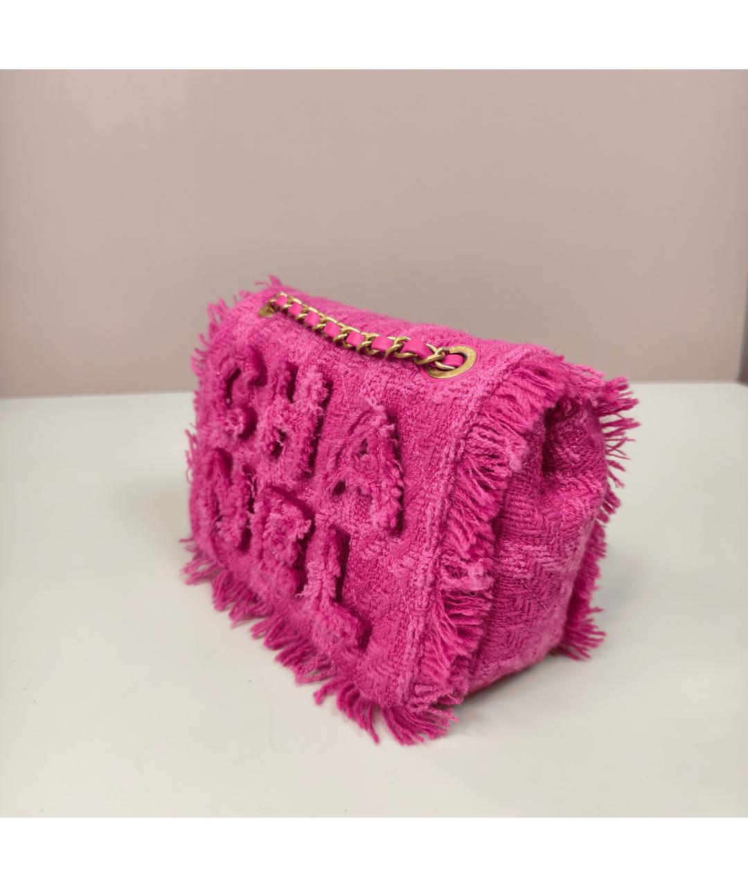 CHANEL Розовая сумка через плечо, фото 6