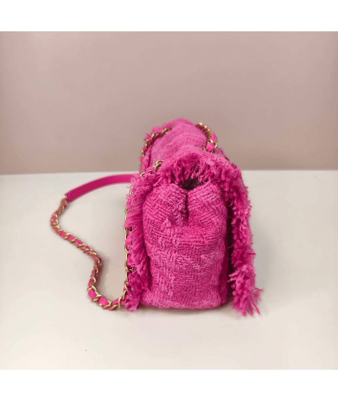 CHANEL Розовая сумка через плечо, фото 7