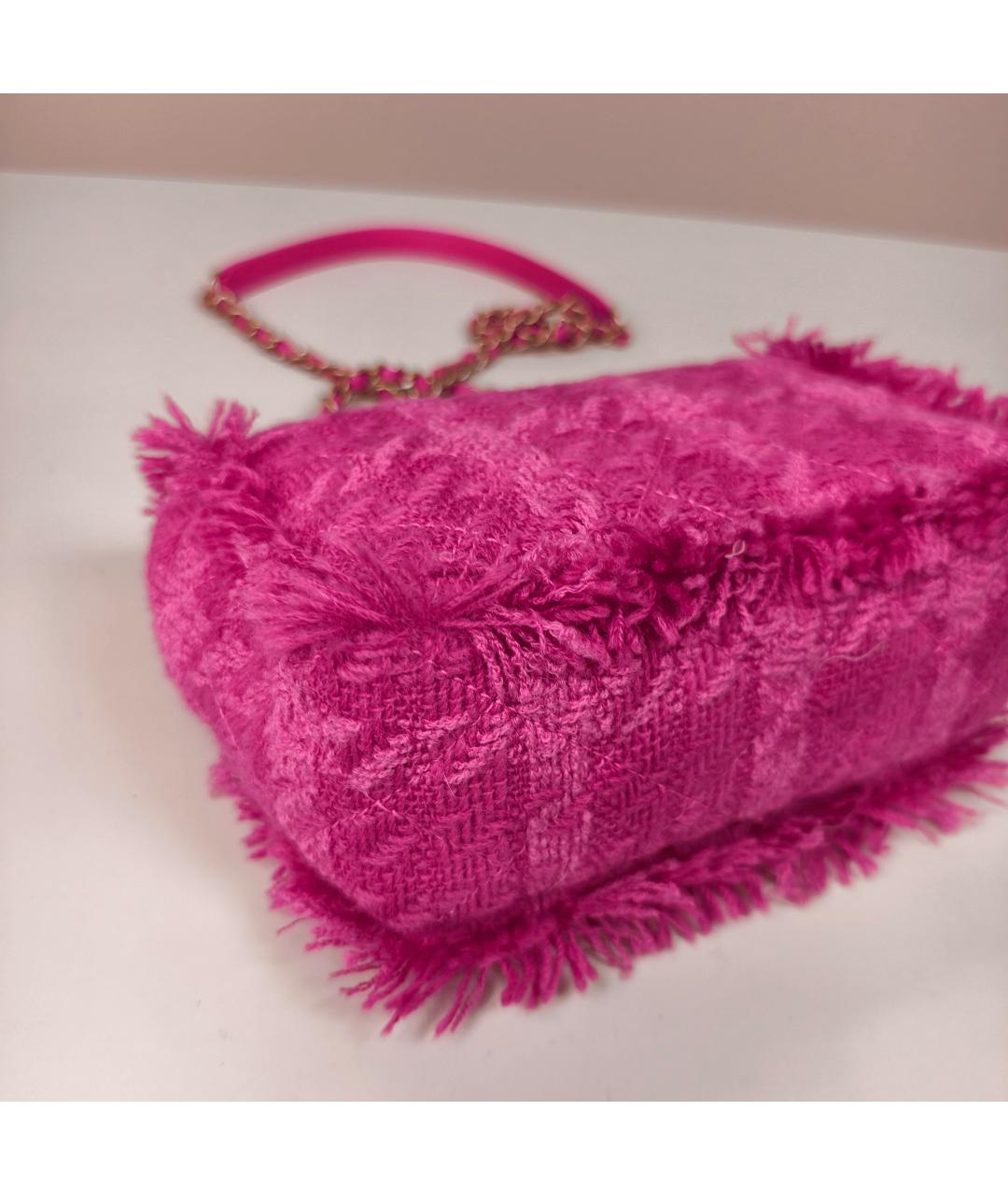 CHANEL Розовая сумка через плечо, фото 9