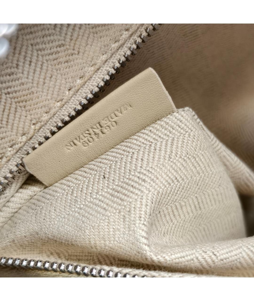 LOEWE Серебряная кожаная дорожная/спортивная сумка, фото 3