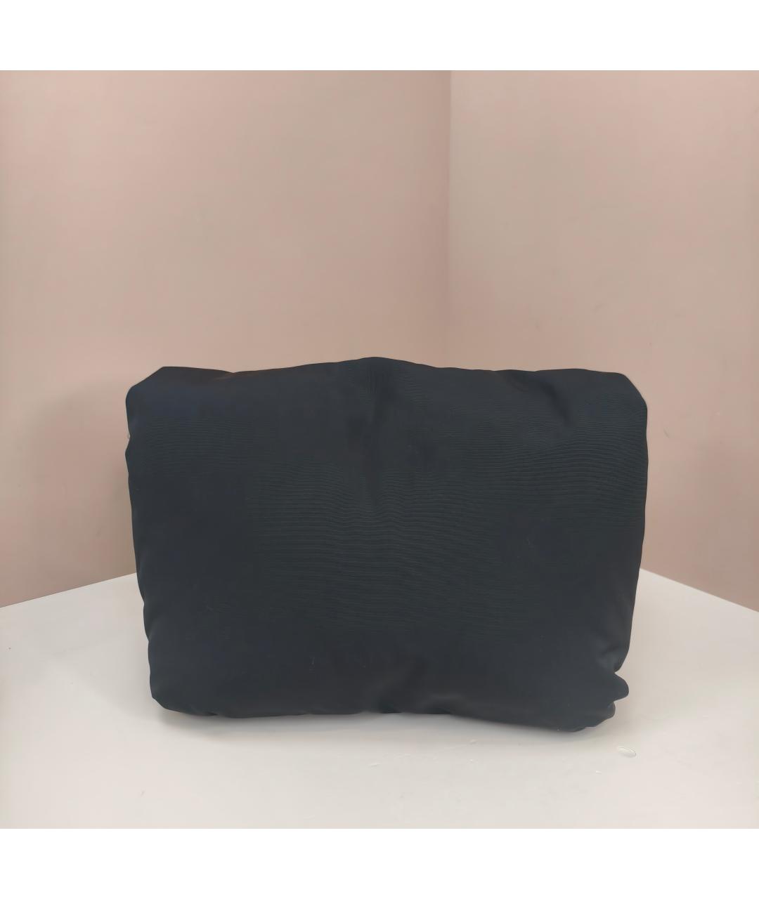 LOEWE Черная тканевая сумка через плечо, фото 5