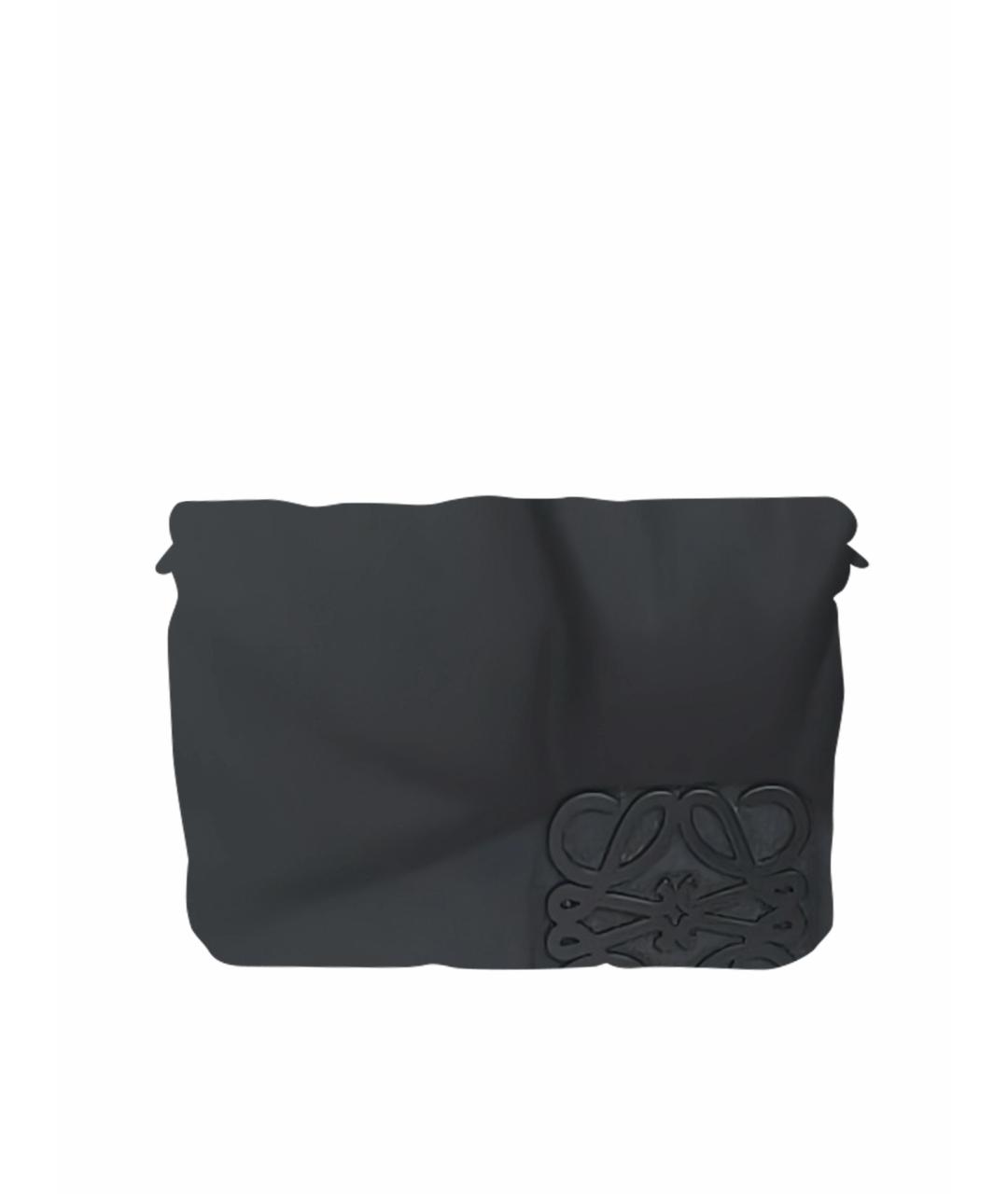 LOEWE Черная тканевая сумка через плечо, фото 1