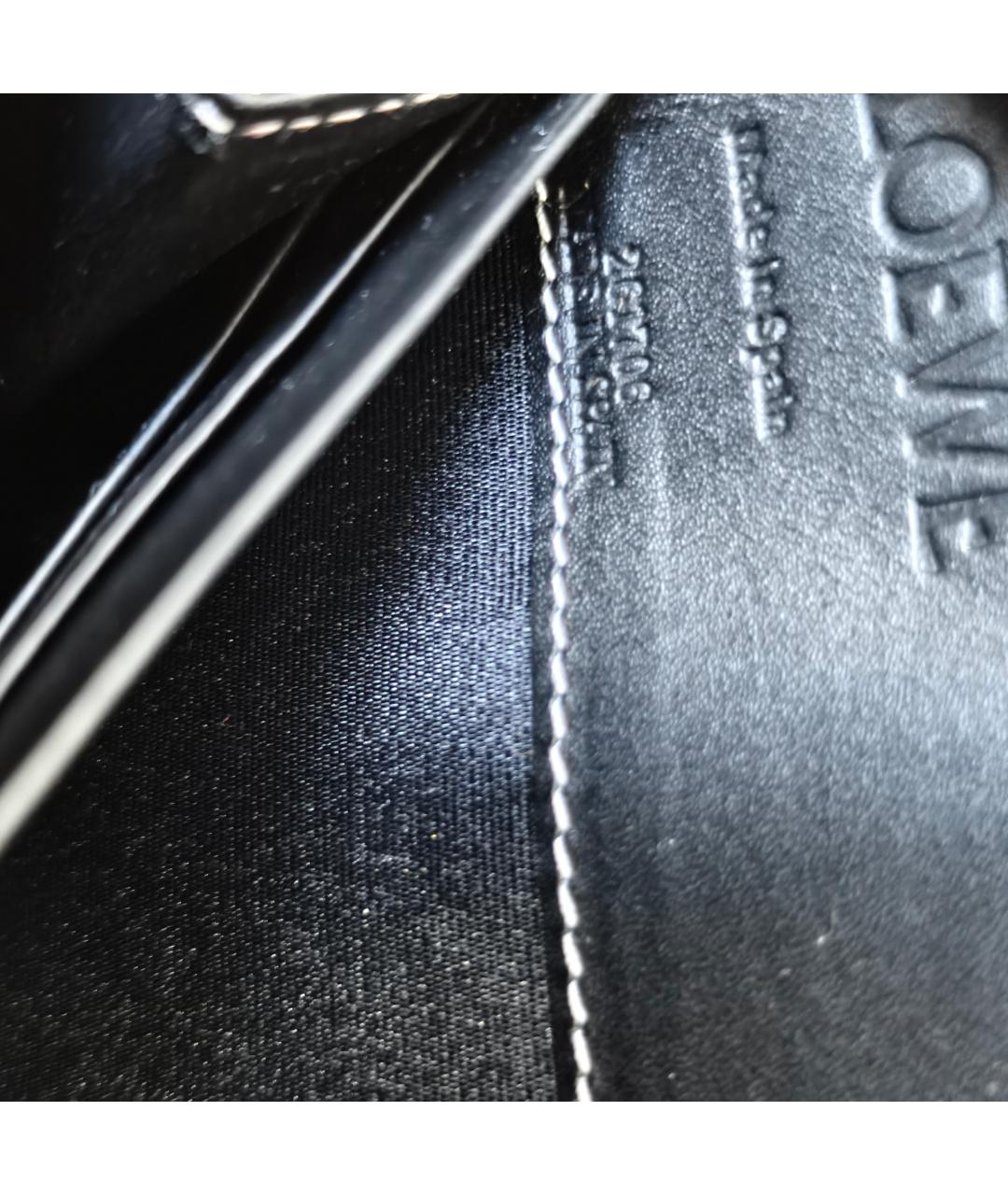 LOEWE Синий кожаный кардхолдер, фото 7