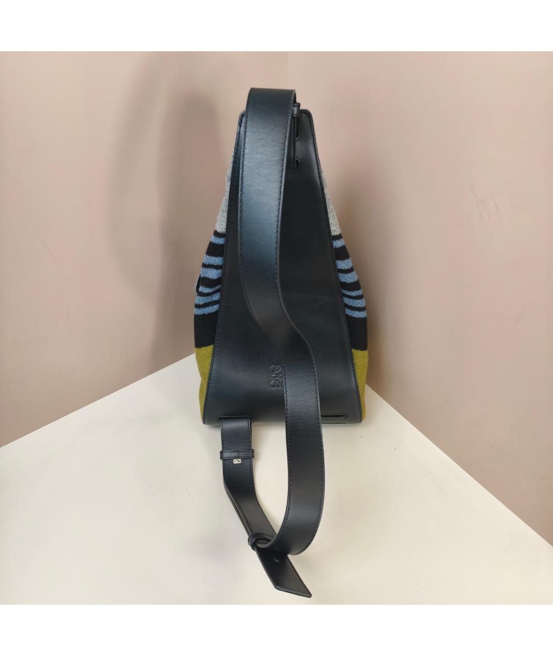 LOEWE Серая сумка через плечо, фото 4