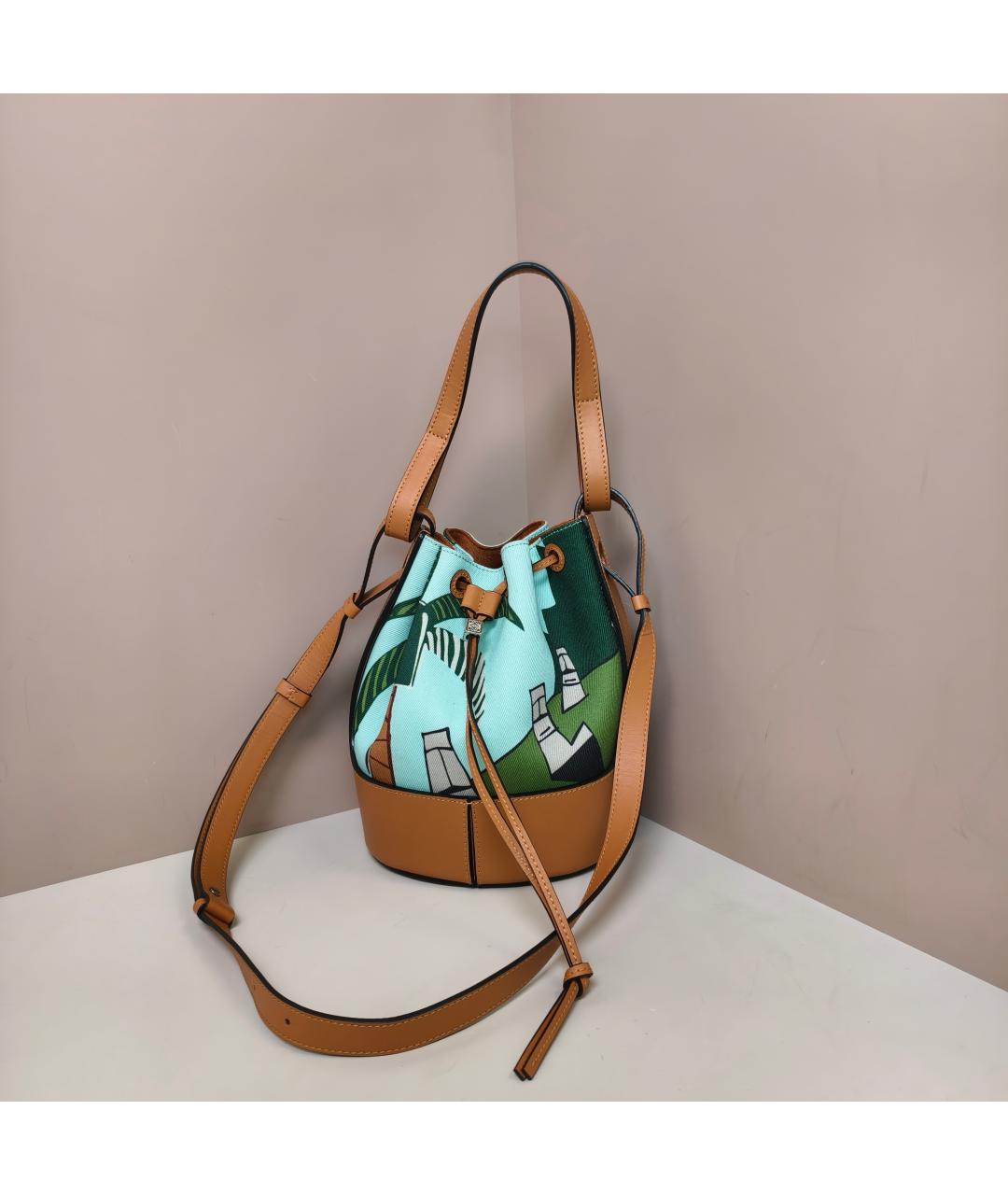 LOEWE Мульти кожаная сумка через плечо, фото 10