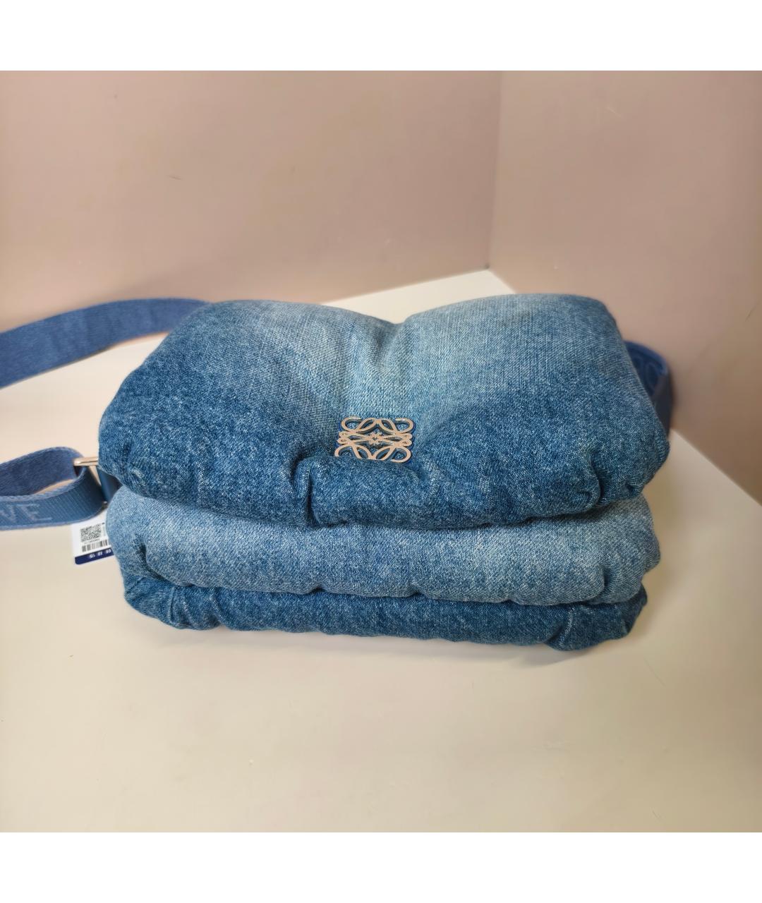 LOEWE Синяя сумка через плечо, фото 5