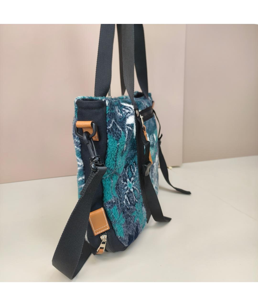 LOEWE Зеленая сумка через плечо, фото 5