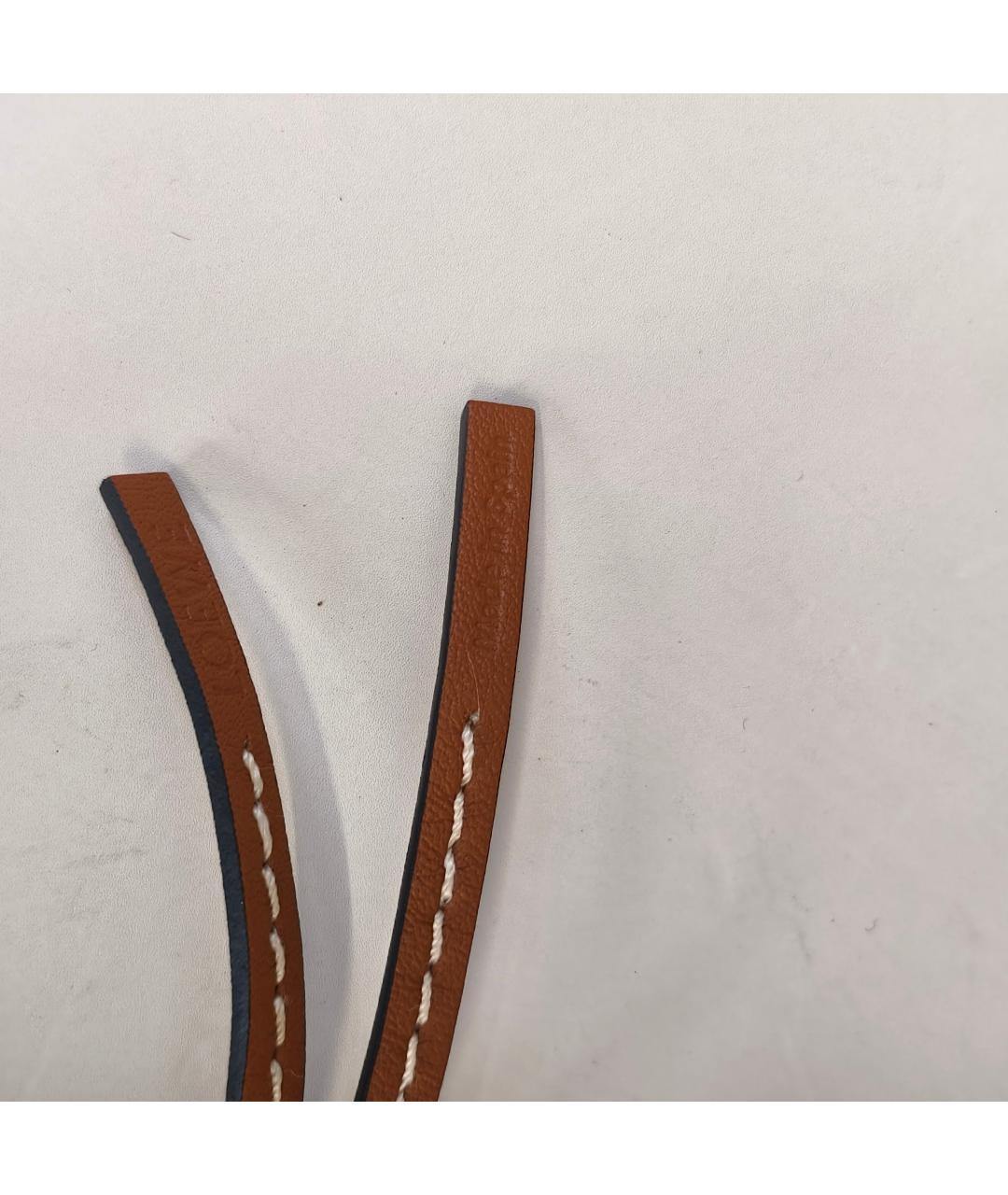 LOEWE Оранжевая кожаная подвеска, фото 3