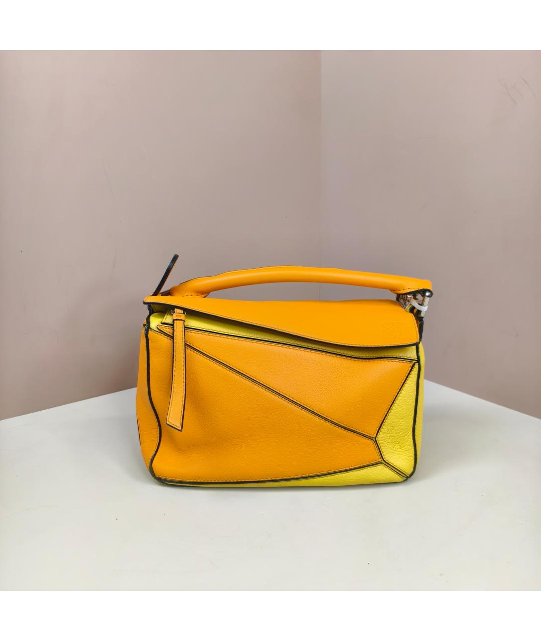 LOEWE Мульти кожаная сумка с короткими ручками, фото 7