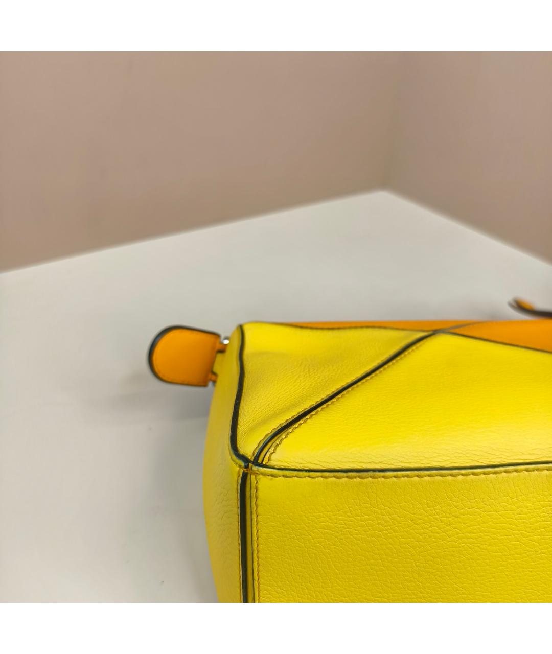 LOEWE Мульти кожаная сумка с короткими ручками, фото 5