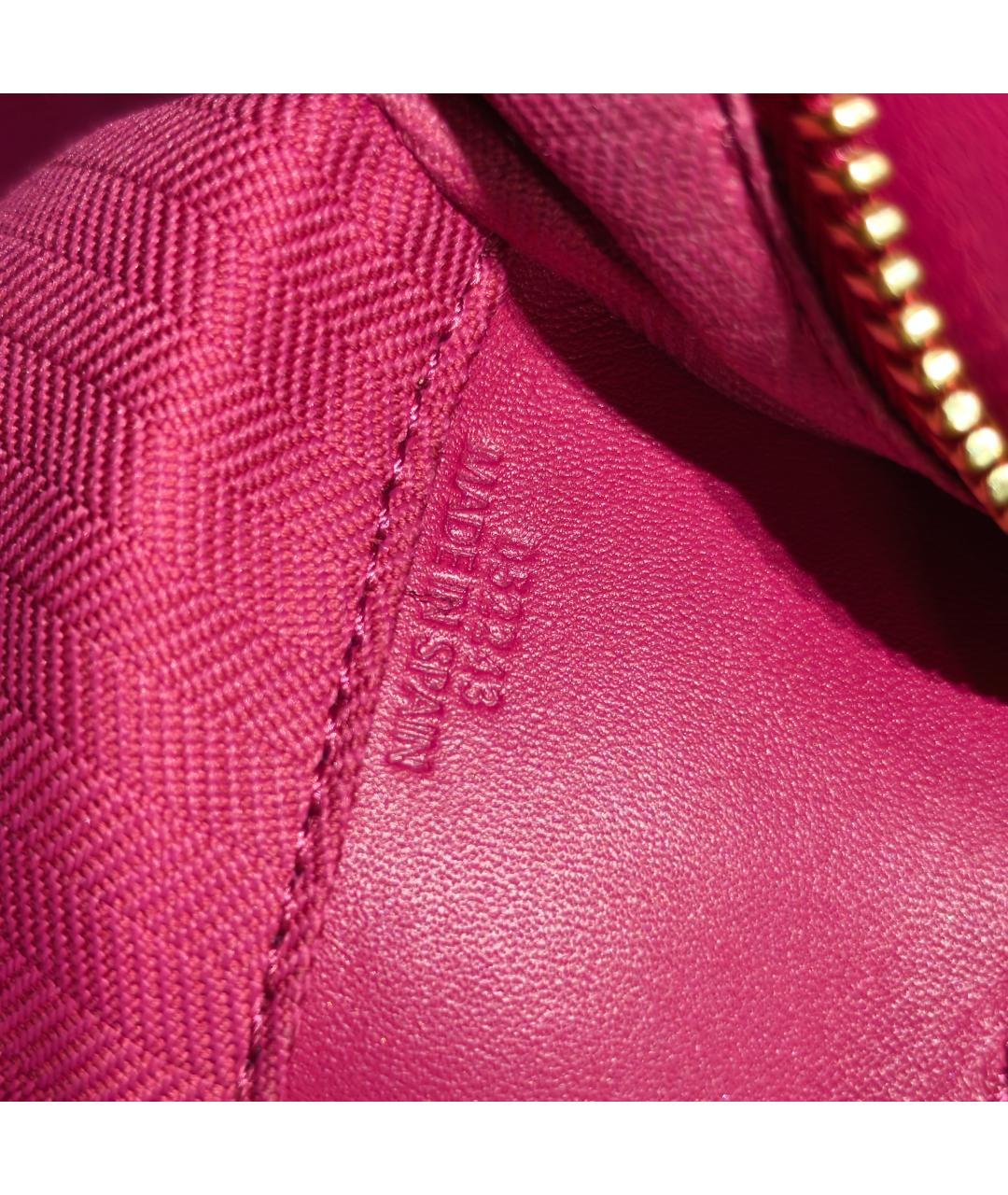 LOEWE Розовая кожаная сумка через плечо, фото 4