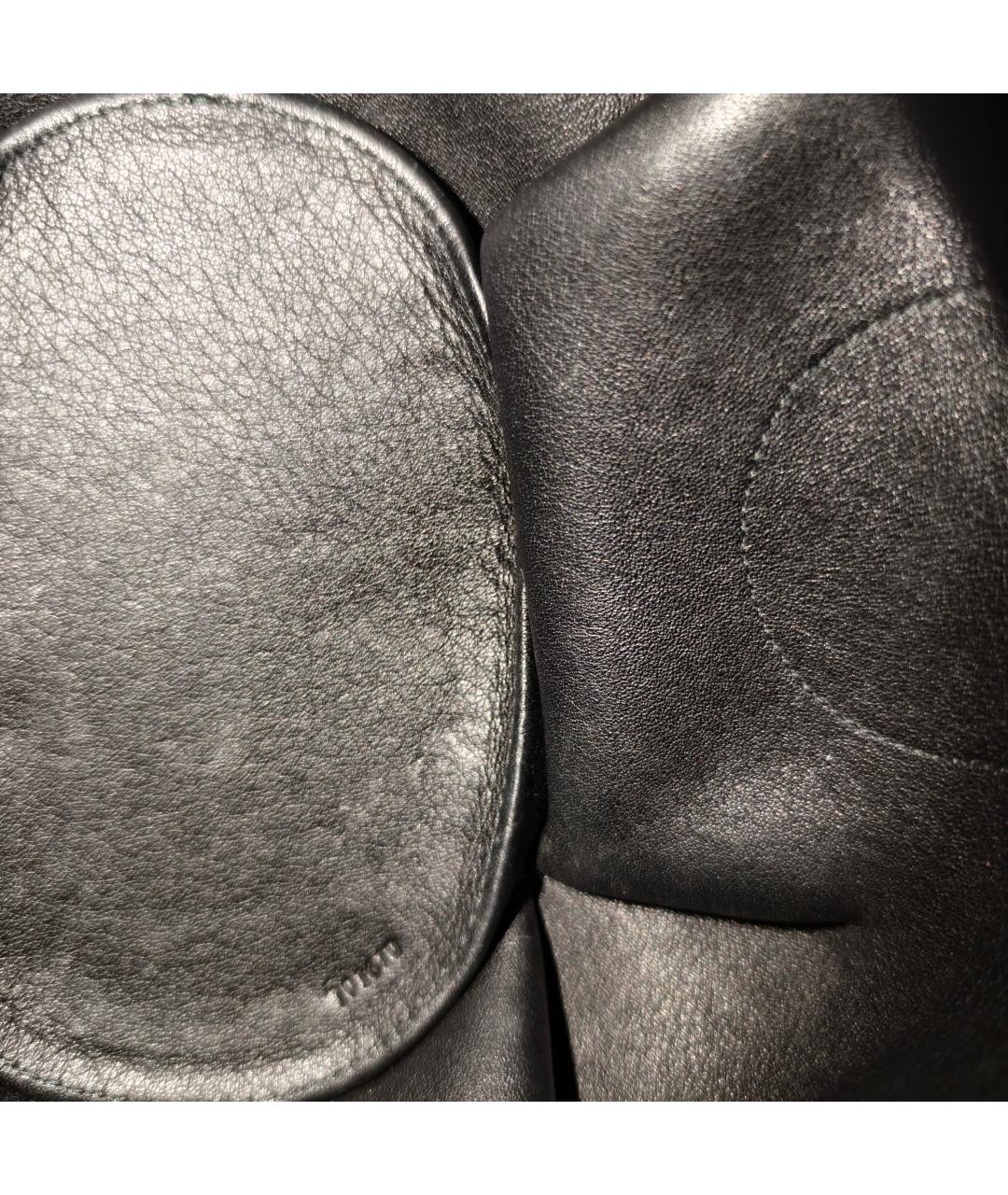 LOEWE Черная кожаная сумка через плечо, фото 6