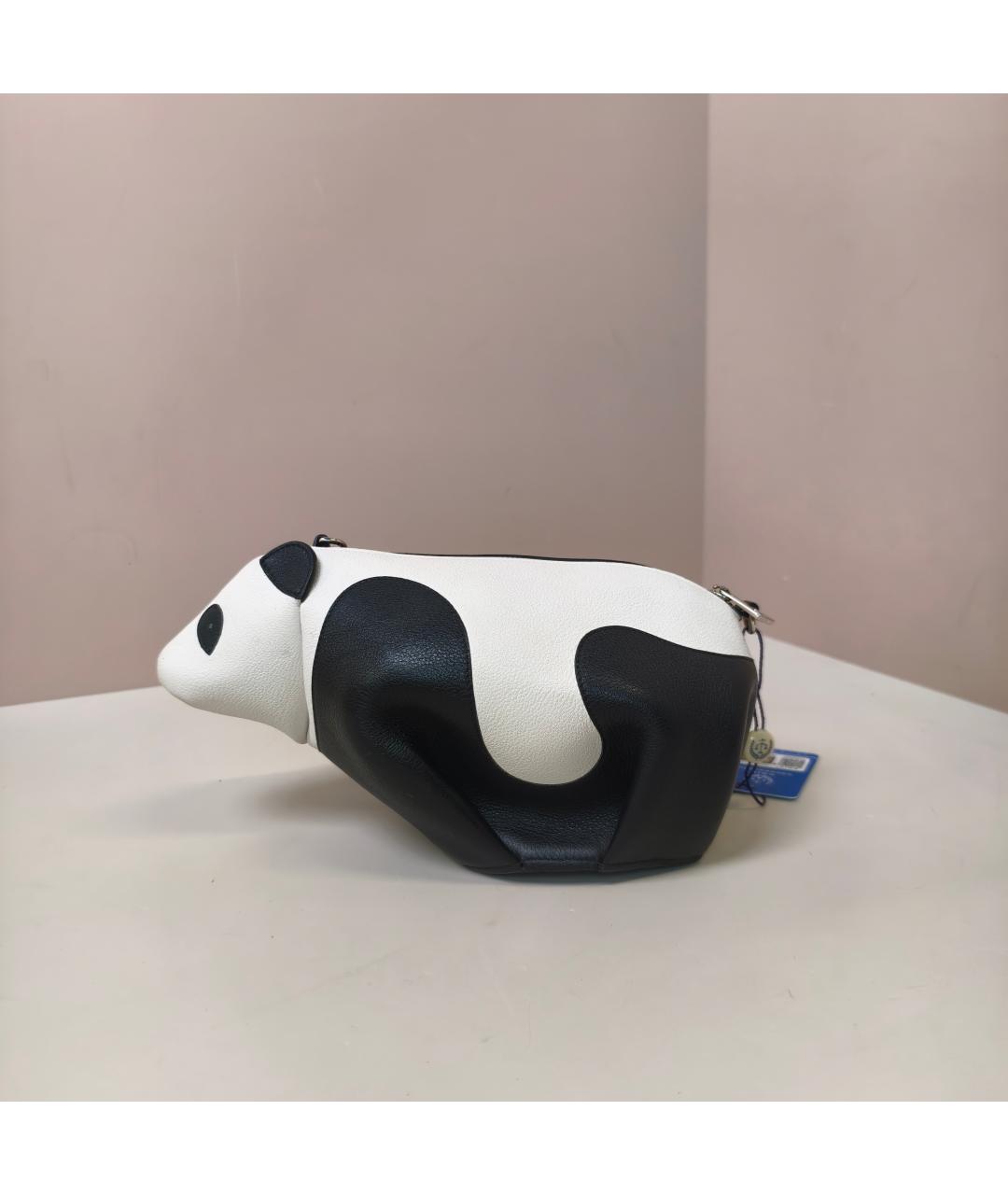 LOEWE Черная кожаная сумка через плечо, фото 10