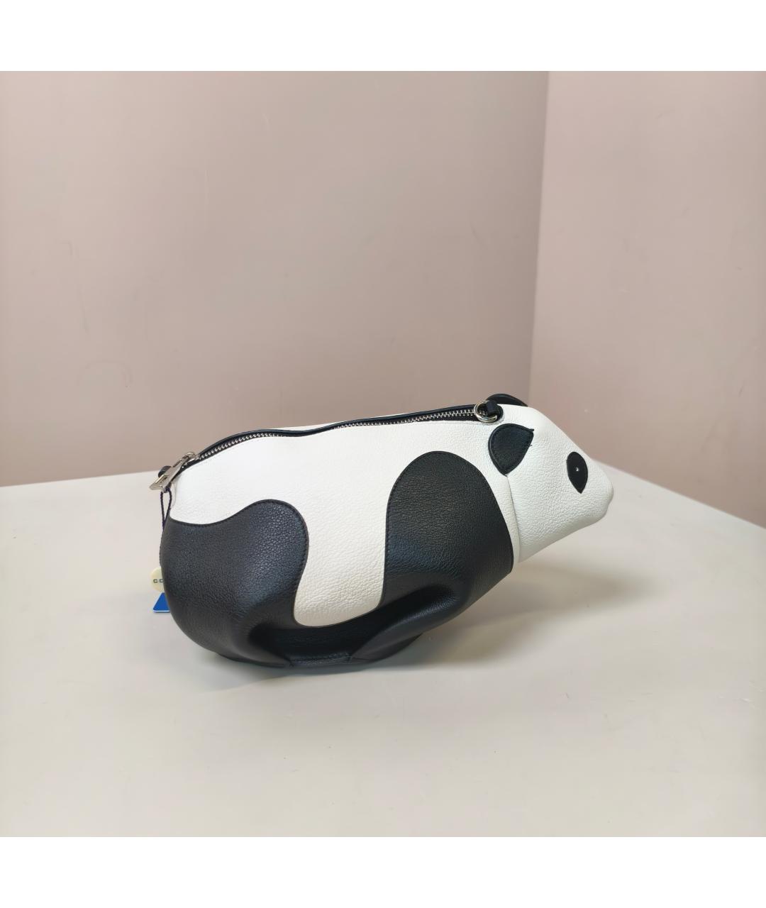 LOEWE Черная кожаная сумка через плечо, фото 9