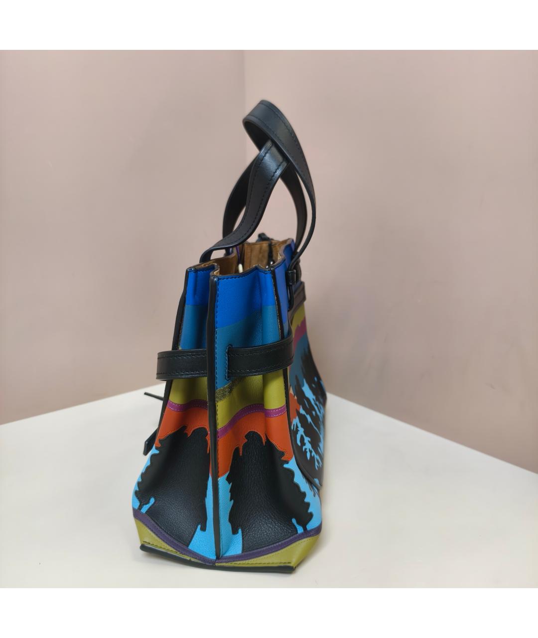 LOEWE Мульти кожаная сумка тоут, фото 7