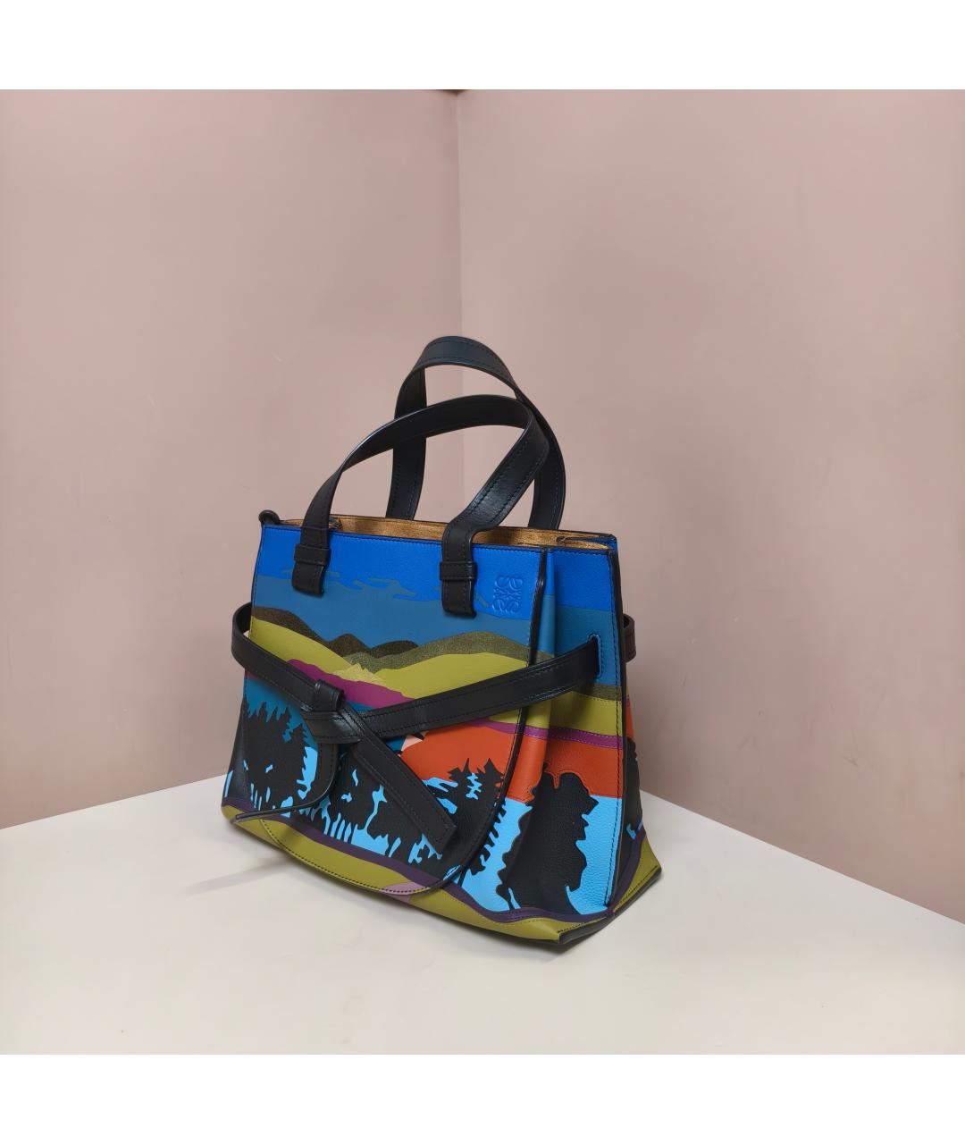 LOEWE Мульти кожаная сумка тоут, фото 4
