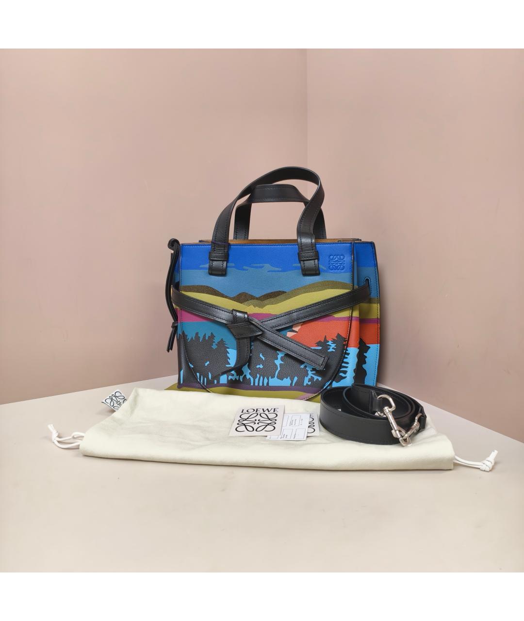 LOEWE Мульти кожаная сумка тоут, фото 10