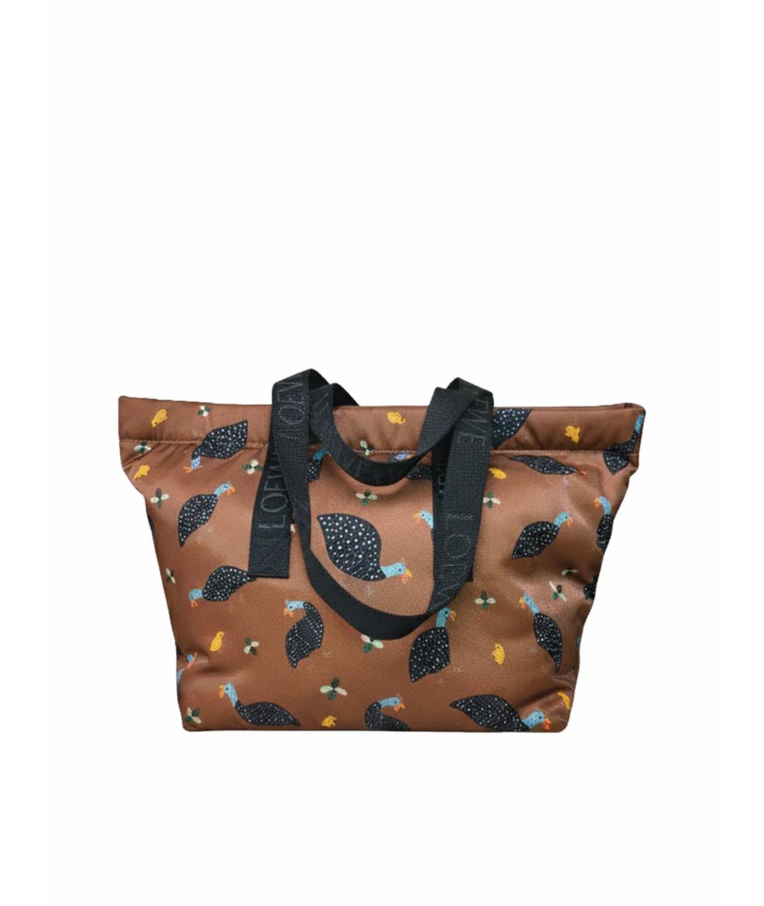 LOEWE Коричневая сумка через плечо, фото 1