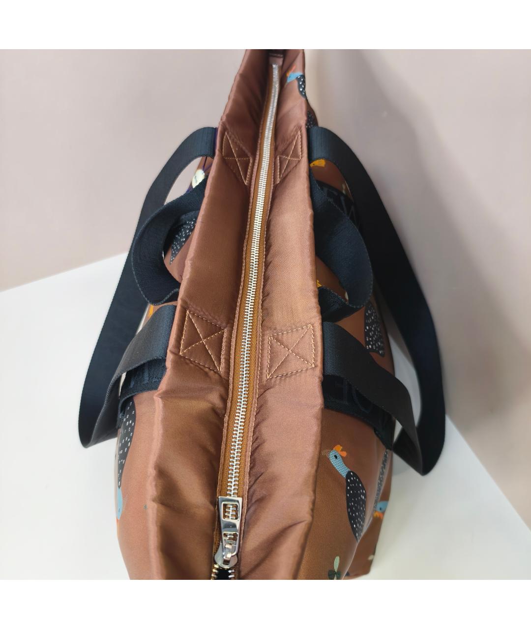 LOEWE Коричневая сумка через плечо, фото 3