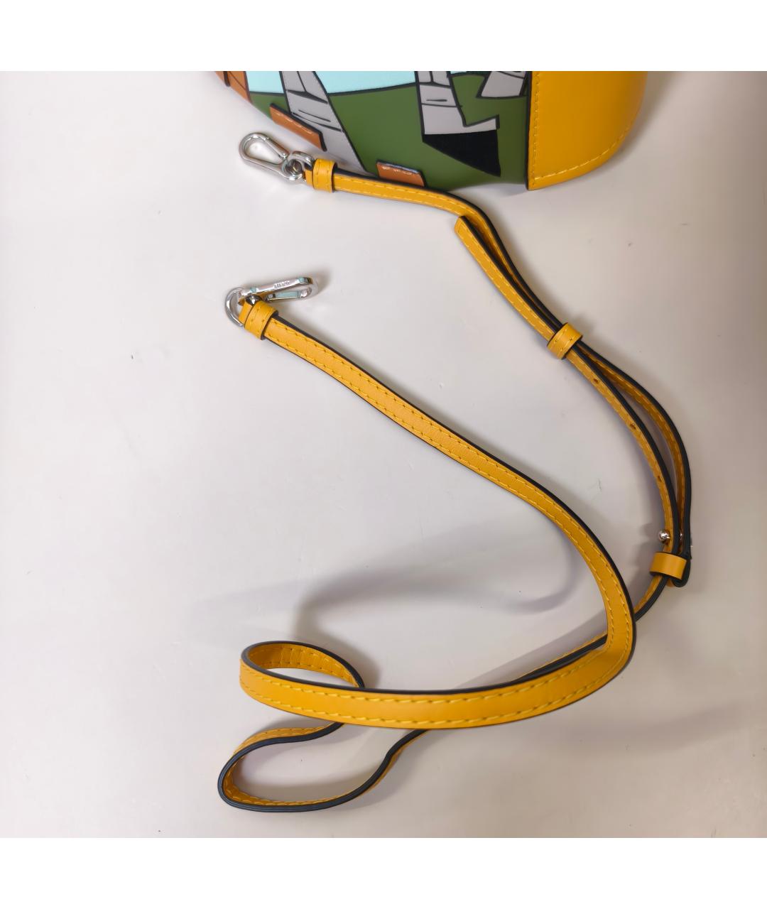 LOEWE Мульти кожаная сумка с короткими ручками, фото 4