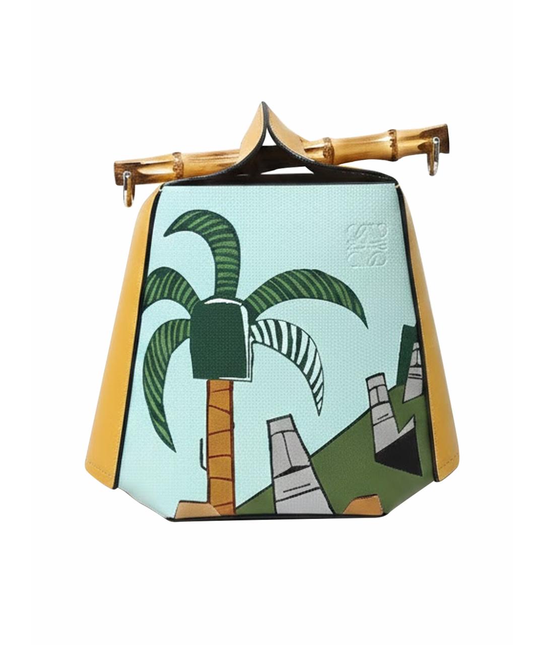 LOEWE Мульти кожаная сумка с короткими ручками, фото 1