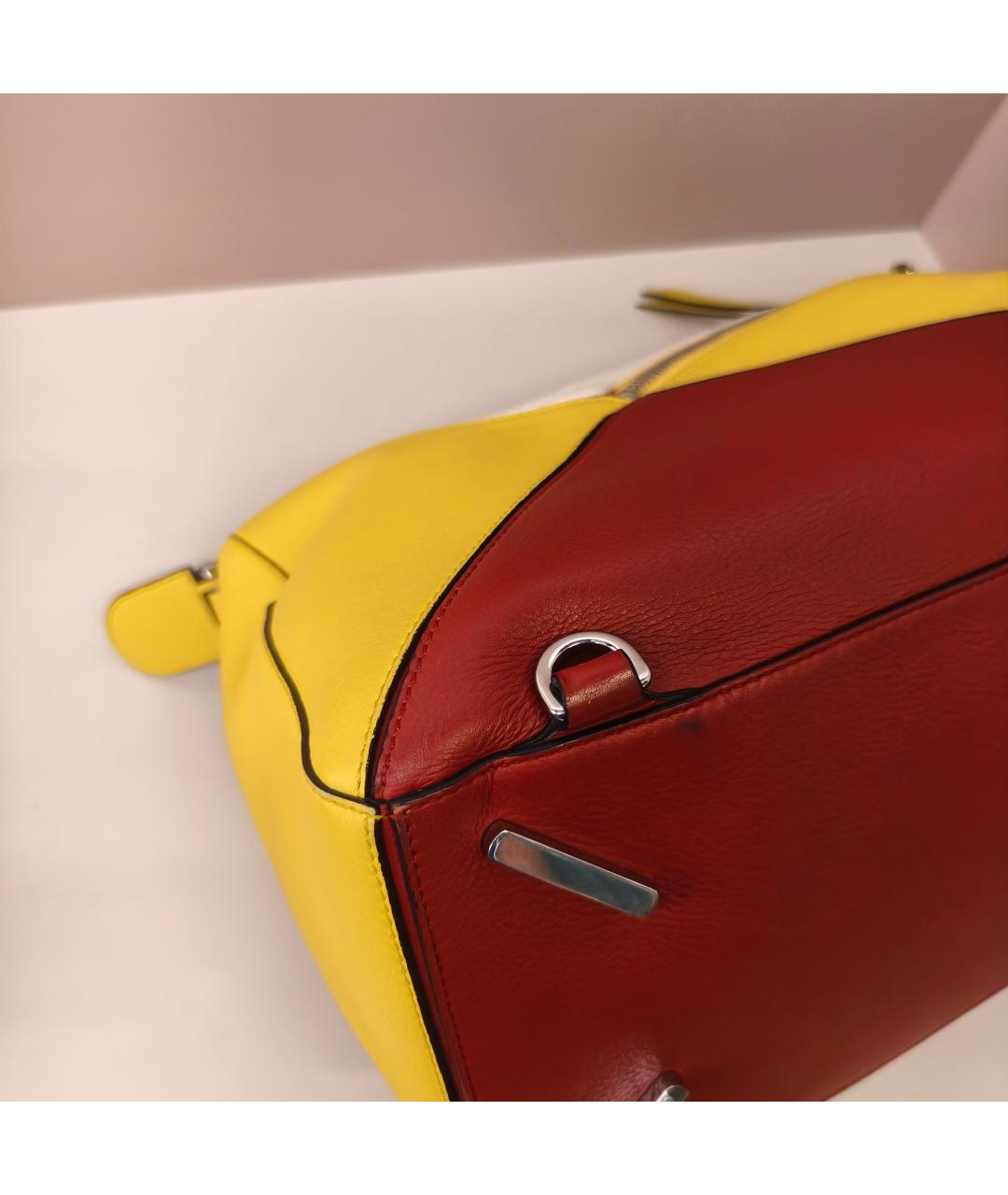 LOEWE Мульти кожаная сумка с короткими ручками, фото 8