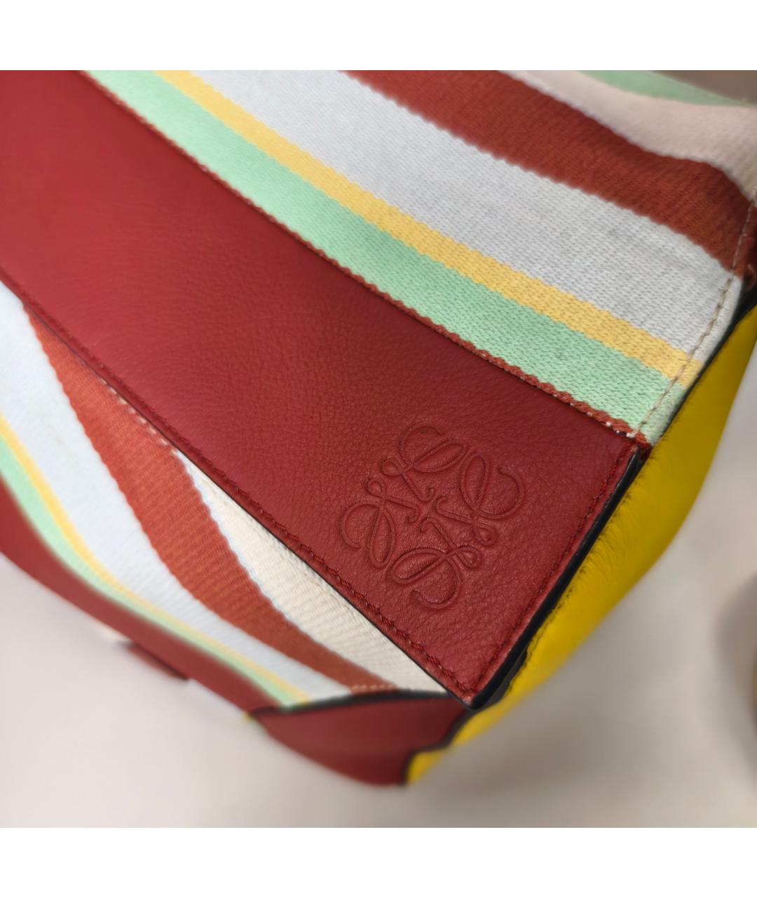 LOEWE Мульти кожаная сумка с короткими ручками, фото 3