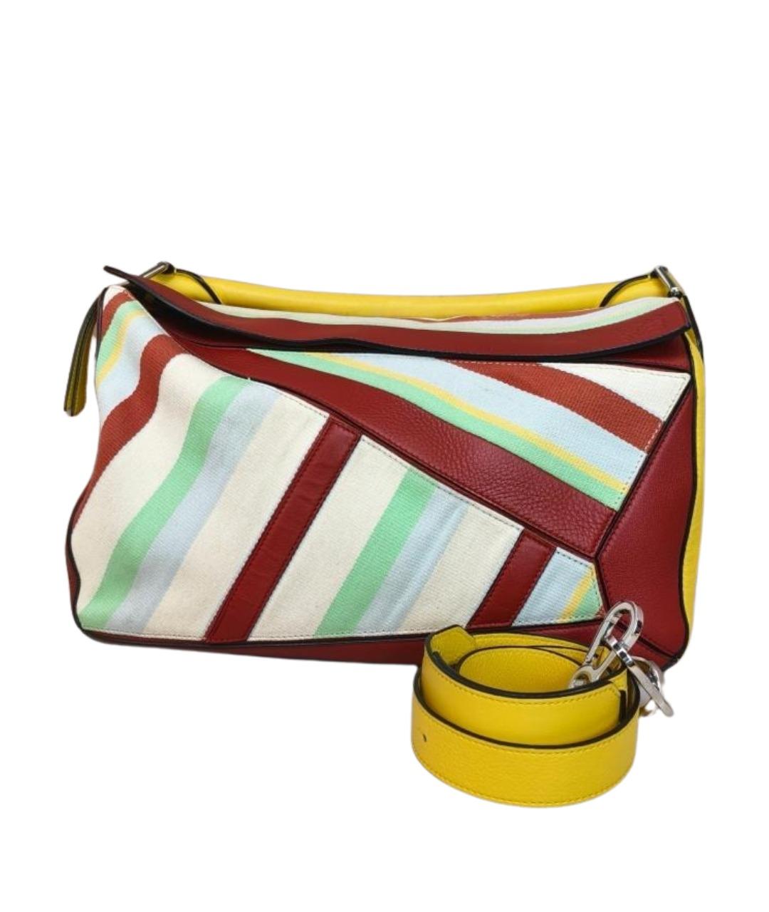 LOEWE Мульти кожаная сумка с короткими ручками, фото 1