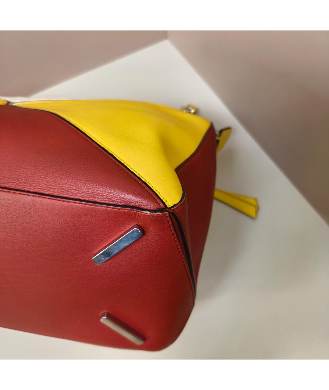 LOEWE Мульти кожаная сумка с короткими ручками, фото 2