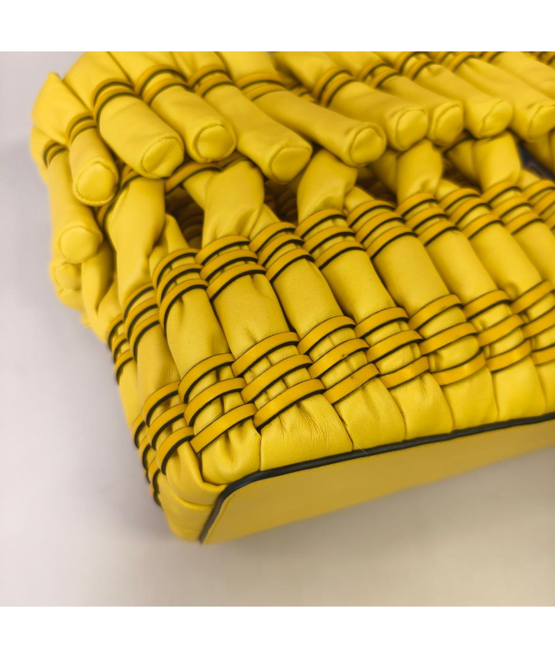 LOEWE Желтая сумка через плечо, фото 3