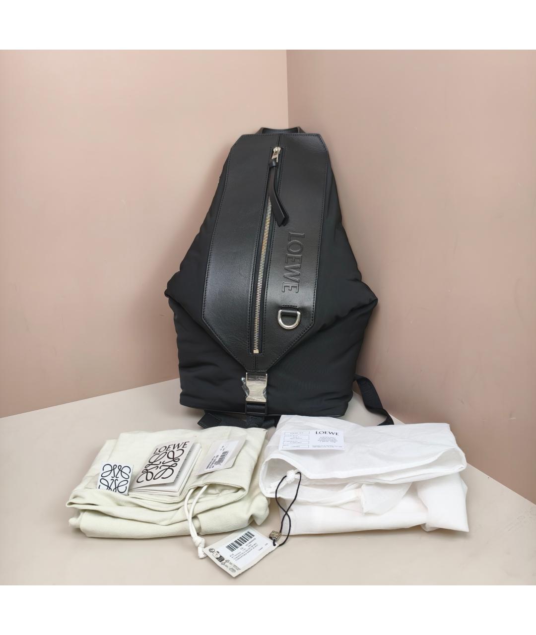 LOEWE Черный рюкзак, фото 2