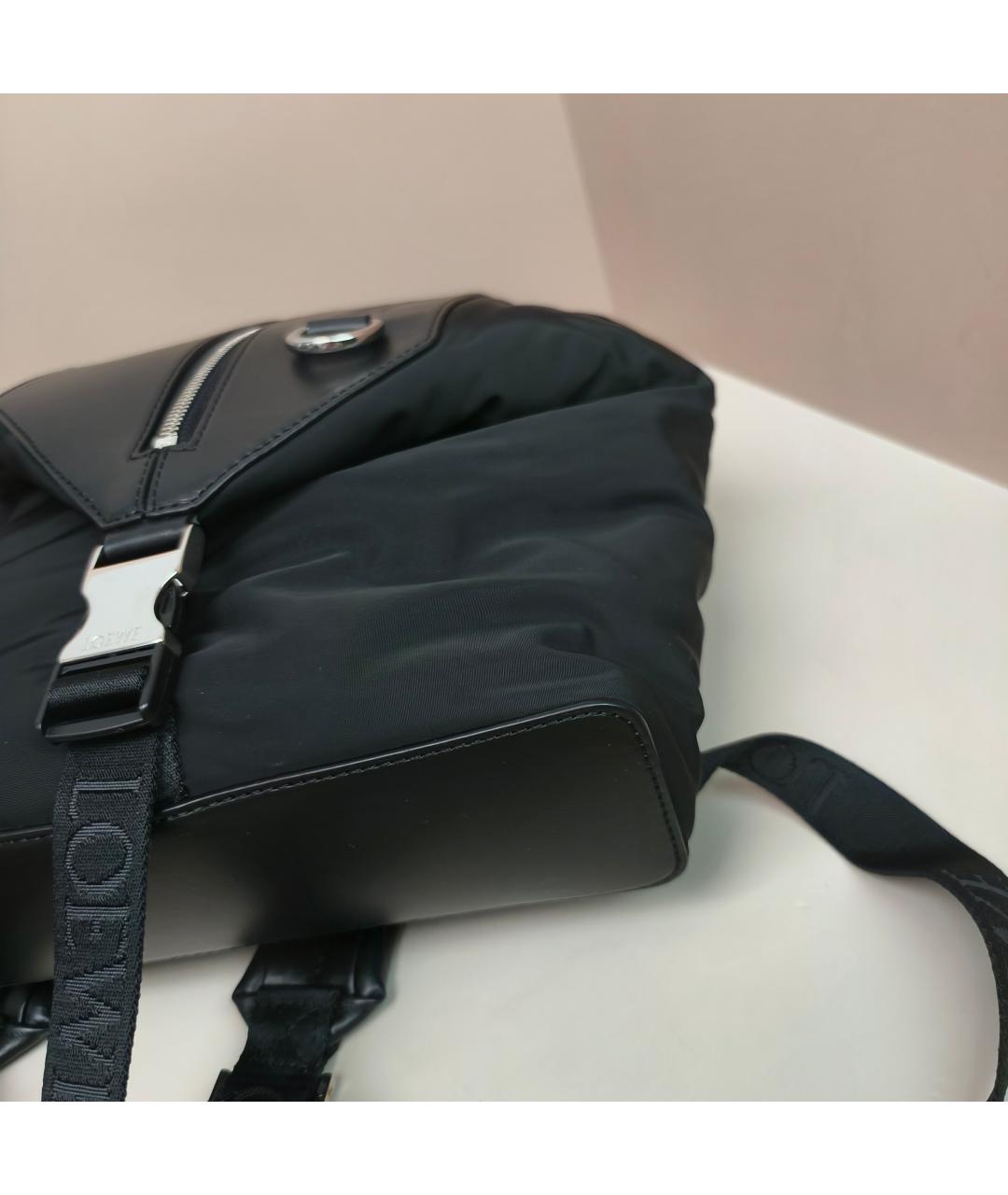 LOEWE Черный рюкзак, фото 3