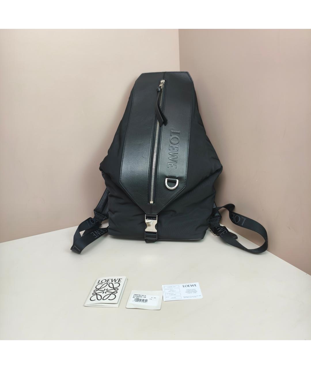 LOEWE Черный рюкзак, фото 10