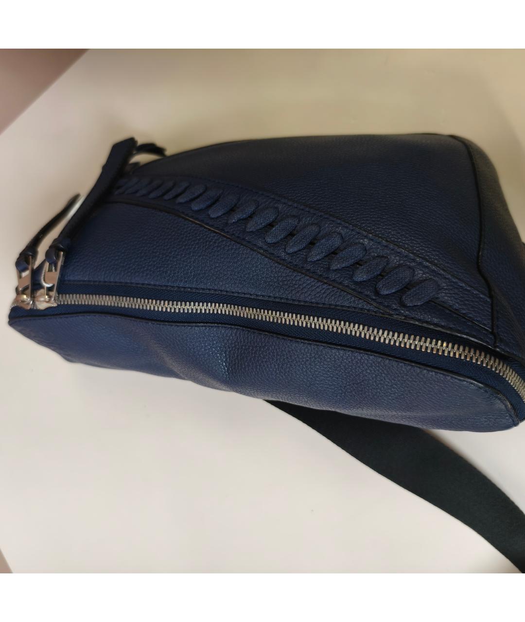 LOEWE Черная кожаная сумка через плечо, фото 7