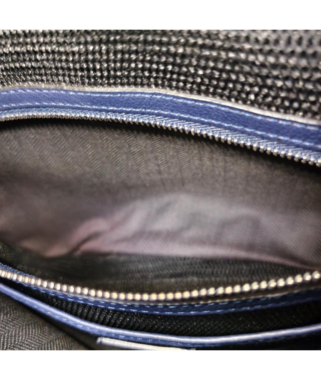 LOEWE Черная кожаная сумка через плечо, фото 8