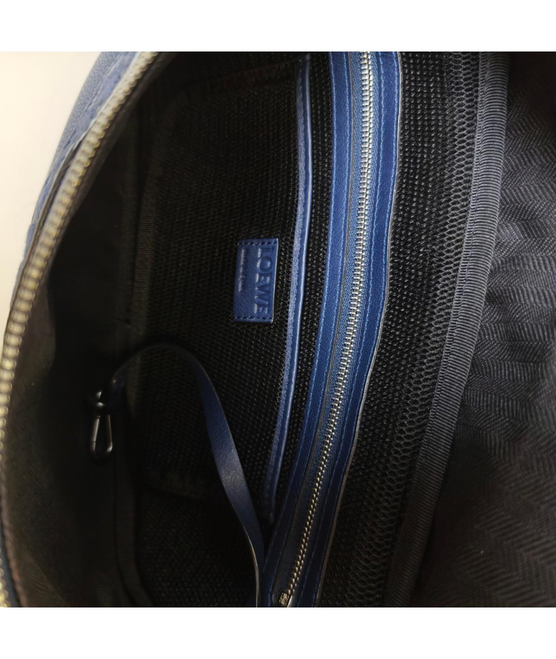 LOEWE Черная кожаная сумка через плечо, фото 4