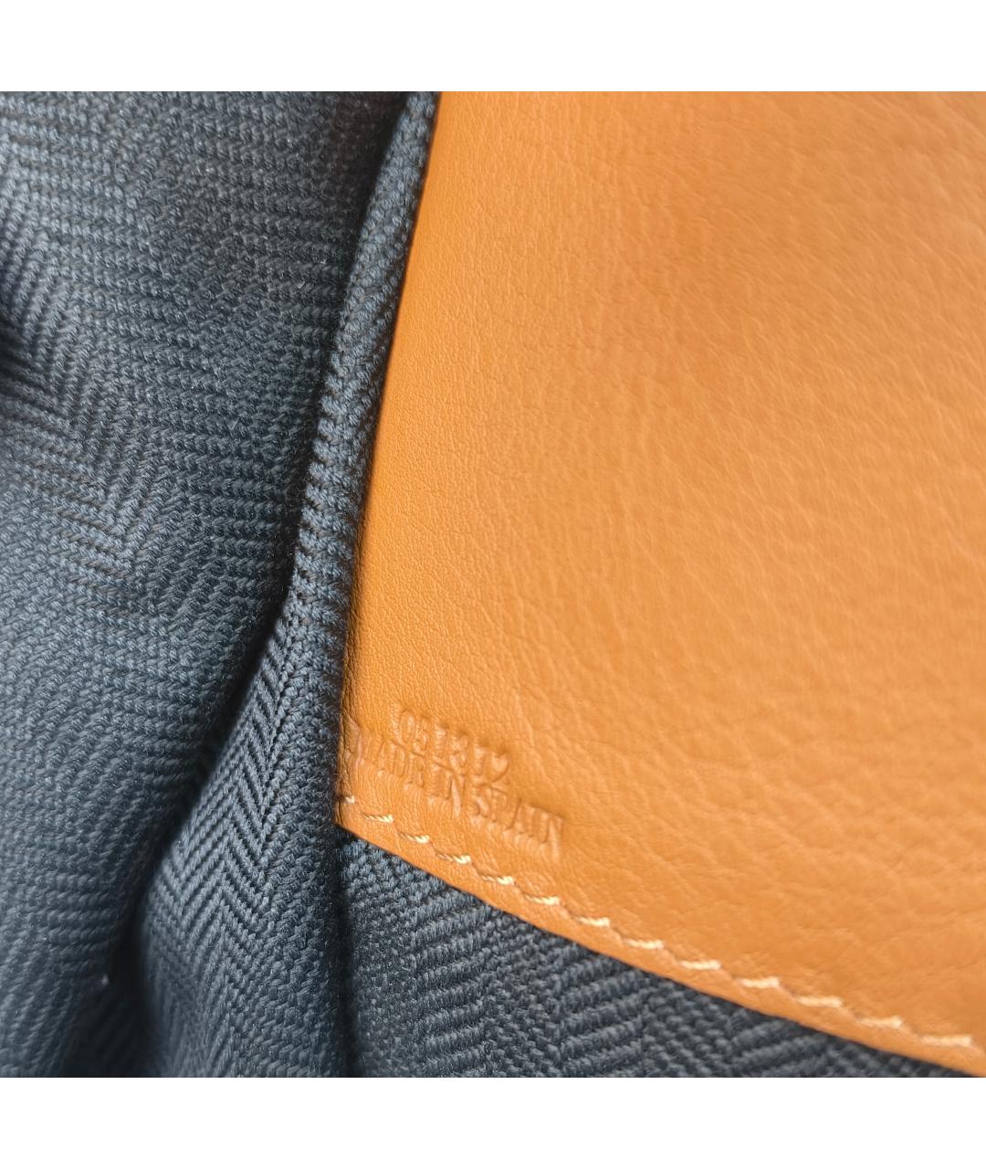 LOEWE Коричневая кожаная сумка через плечо, фото 3