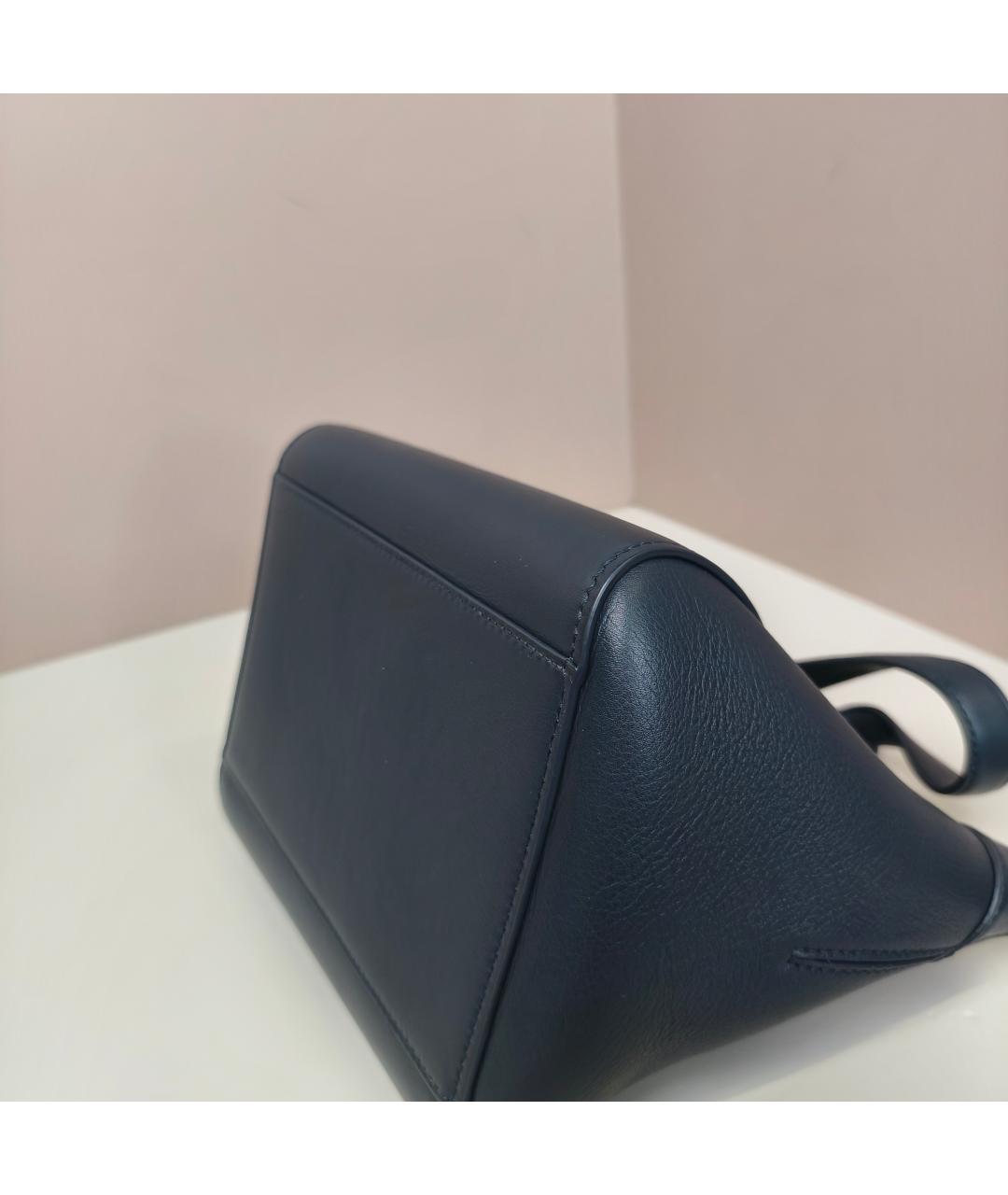 LOEWE Черная кожаная сумка через плечо, фото 2