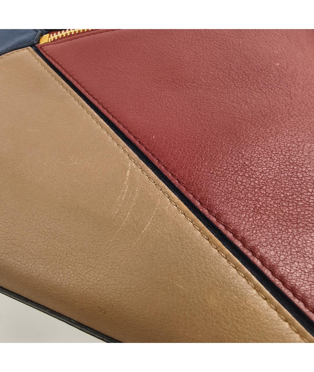 LOEWE Мульти кожаная сумка с короткими ручками, фото 3