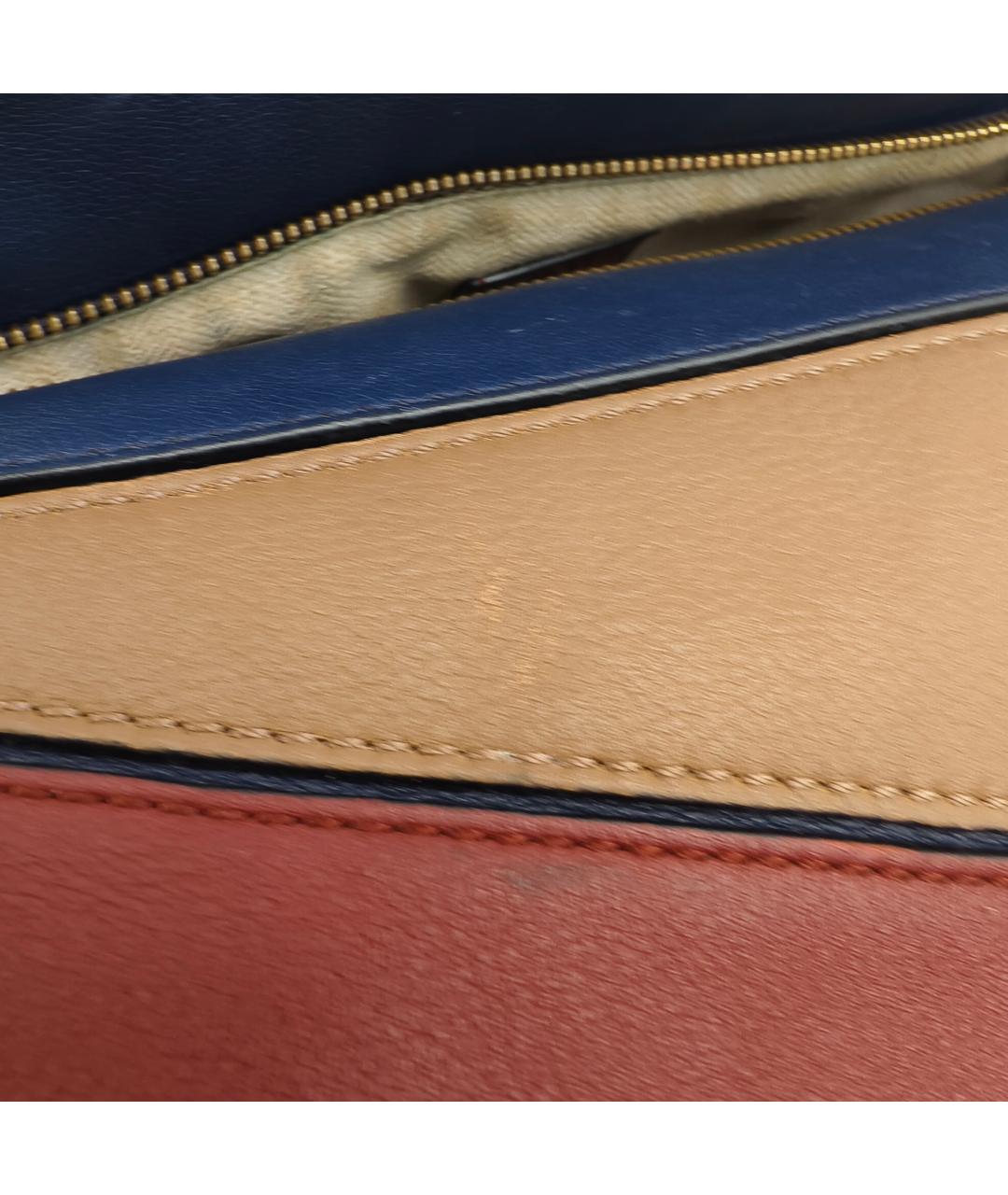 LOEWE Мульти кожаная сумка с короткими ручками, фото 9