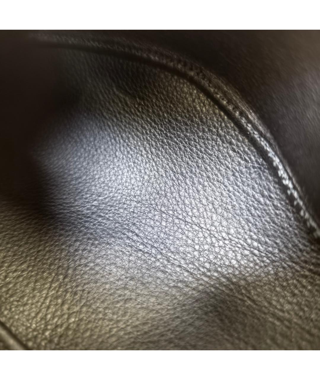 LOEWE Синяя кожаная сумка через плечо, фото 6