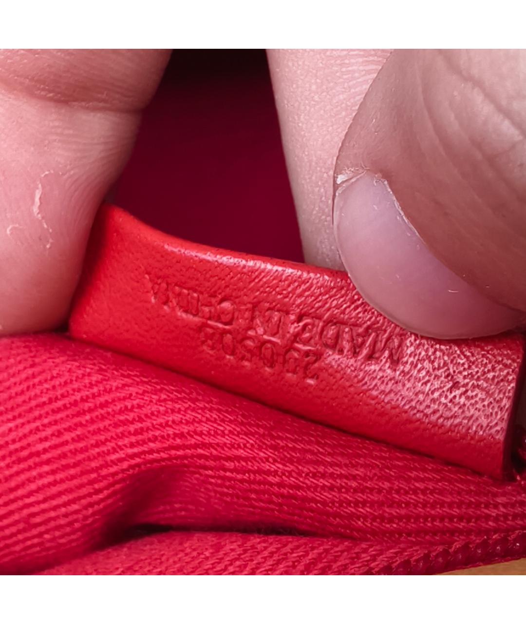 LOEWE Горчичная кожаная сумка через плечо, фото 3